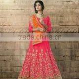 Obligingness Brown Raw Silk Lehenga Choli/indian Lehenga Online Shopping thumbnail-2