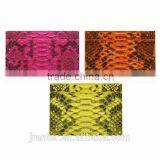 Latest New Fashion ID Card Holder 100% Python Leather Credit Card Holder thumbnail-6