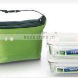 2pcs Hot Sale Glass Food Storage Container Set Lunch Box Set thumbnail-1