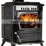 free standing enamel wood burning stove, without remote control,boiler stove