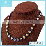 Wholesale Crystal Fashion Statement Necklace in China thumbnail-2