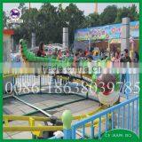 Exciting Fun Rides Mini Apple Worm Roller Coaster for Shopping Mall thumbnail-1