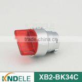 Rotary Switch ,selector Switch Waterproof Head Red XB2-BK34C