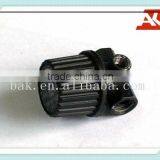 Black Plastic Coated Air Compressor Pressure Regulator Valve Switch
