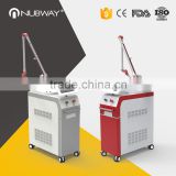 Pigmented Lesions Treatment Q-Switched Nd-Yag Laser Tattoo Removal Machine Nd Yag Laser For Tattoo Removal / Skin Whitening Facial Veins Treatment