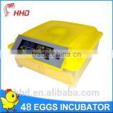 Most popular HHD brand 48 egg incubator price for sale with CE certificate YZ8-48