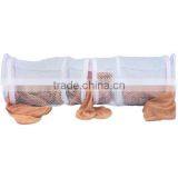 BSCI Portable Folding Colored Mesh Washable Laundry Bag thumbnail-5