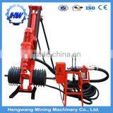 High Efficiency Diesel Air Compressor Portable Hydraulic Drilling Rig From China thumbnail-4