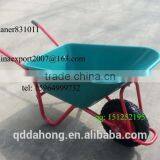 85L Wheelbarrow With Green Plastic Tray for Garden Use thumbnail-1