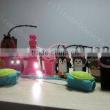 3D Cute Flower Silicone Pocketbac Holder for Travel thumbnail-3