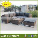 White Color Garden Sofa Set Garden Line Patio Furniture thumbnail-4