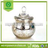 Mintao Custom high quality glass apothecary jar lid