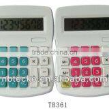 Different Colors Plastic Electronic 8-digit Desk Calculator thumbnail-1