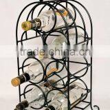 Iron Cast Metal Black Wine Bottle Stand thumbnail-1