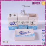 Ocean Series Home Decoration Ceramic Bathroom Set thumbnail-1