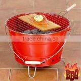 Eco-Friendly Metal Easily Portable Bucket Household BBQ Grill thumbnail-5