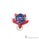 Handmade Vibrant Fabric Animal-shaped Keychain, Promotional Keychain, Souvenir Keychain thumbnail-2