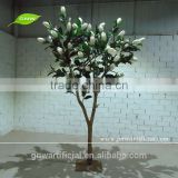 BTR150 GNW 9ft white artificial decorative tree branches with big artificial magnolia flower for wedding decoration