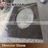 Newstar Emperador Stone Custom Cut Marble Table Top Vanity Top With Sink thumbnail-6