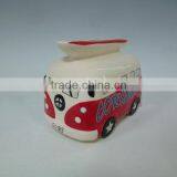 Ceramic Bus Coin Bank thumbnail-1
