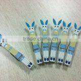 Rabbit Peg, Wood Peg, Art Pegs thumbnail-1
