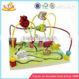 Wholesale New Fashion Wooden Around Beads Toy Beautiful Wooden Around Beads Toy W11B053 thumbnail-1