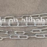 plough link chain with hook and loop
