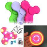 2017 Bluetooth Speaker LED Light Relief Hand Fidget EDC Hand Spinner Gyro Toy thumbnail-6