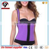 Shuoyang Wholesale Black 9 Steel Boned Waist Trainer Latex Corset SY-W003 thumbnail-1