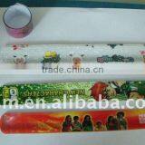 Metal Fabric Reflective Slap Bracelet thumbnail-1