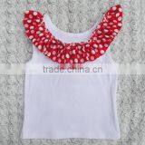 Wholesale Fashion Kids Blouse Sleeveless Plain t Shirt for Baby thumbnail-1