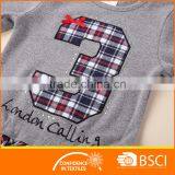 Fashion Child Girl Nice Sweater &Check Dress thumbnail-3