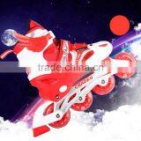 PU Single Flashing Roller Skate Shoes Price for Kids 2017 thumbnail-3