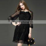 Maxnegio Basic Lace Dress for Ladies thumbnail-3