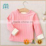 High Quality Baby Winter Fleece Corduroy Inside Children Clothings Strip Infant Winter Clothing Model Clothing thumbnail-1