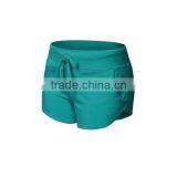 Cotton Fleece Gym Fitness Shorts Plain Bodybuilding Gym Shorts For Women thumbnail-6