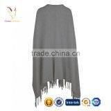 Winter Fringe Womens Poncho Cape thumbnail-4