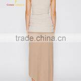 Ladies Sleeveless Knit Cashmere Pullover Sweater thumbnail-3