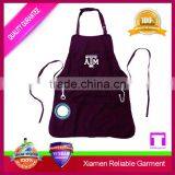 Hot Sale Cotton Waist Embroidery Gabardine Apron thumbnail-1