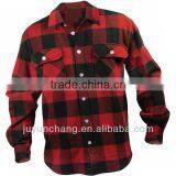 Wholesale Custom Mens Winter Warm Flannel Plaids Shirts thumbnail-3