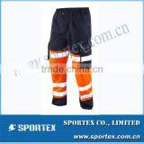 Two-Tone Style Cargo Durable Work Trousers MZ0081 thumbnail-1