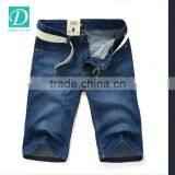 2016 Hot Style Men Short Denim Jjeans Blue Shorts Half Pants thumbnail-1
