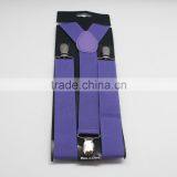 Custom Solid Color Elasticity Suspenders Cheap China Made thumbnail-5