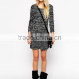 Only Spacedye Zip Front Jumper Dress thumbnail-4