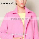 2015 Winter Latest Trendy Women Thick Korean Green Custom Coat, Ladies' Long Coat thumbnail-6