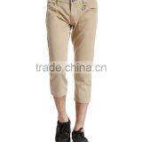 Wholesale Cheap New Style Hot Sale OEM Service Men Khaki Capri Jogger Pants thumbnail-1