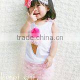 Kids Light Pink Nylon Chiffon Petti Shorts TR6 thumbnail-1
