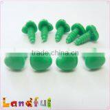 12mm Green Plastic Heart Nose Safety Animal Nose Crochet Doll Nose thumbnail-2