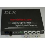 4channels HD-AHD Video Fiber Optic Transmitter and Receiver