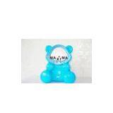 Small Blue Bear Gift Child Safe USB Bladeless Fan 5V 2W for Home, School